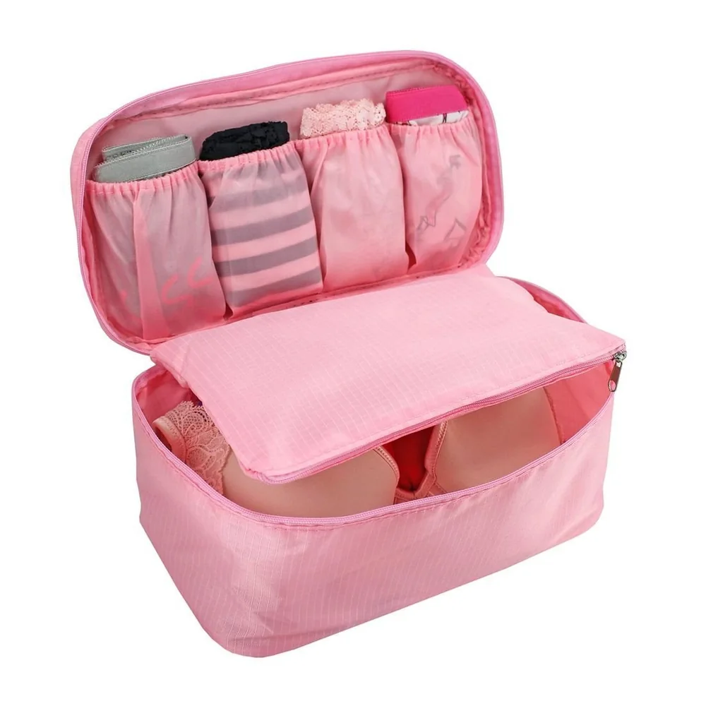 Bolsa Porta Lingerie Rosa