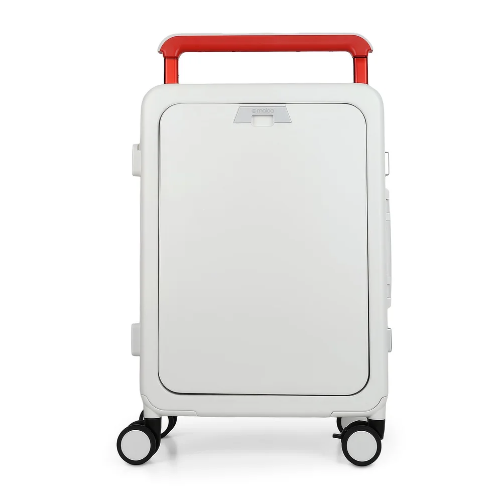 Mala De Viagem Pequena De Bordo 10 Kg Em Policarbonato Barcelona Maloa Branco