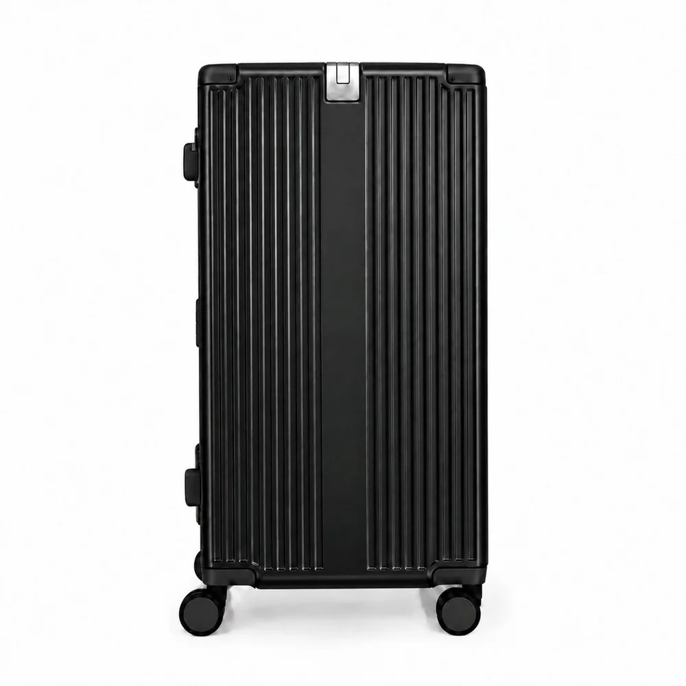 Mala De Viagem Baú Grande 32kg Policarbonato Holanda Maloa Preto