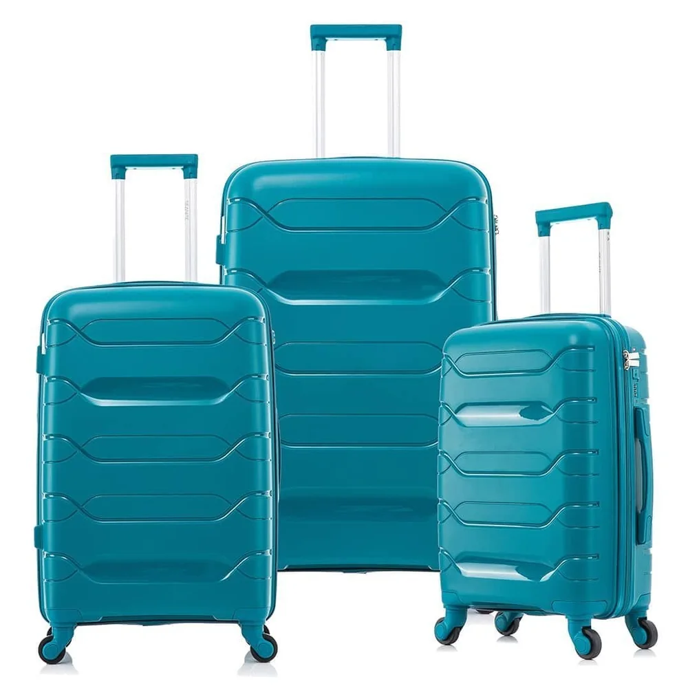 Kit Malas De Viagem 3 Peças Em Polipropileno Algarve Acqua