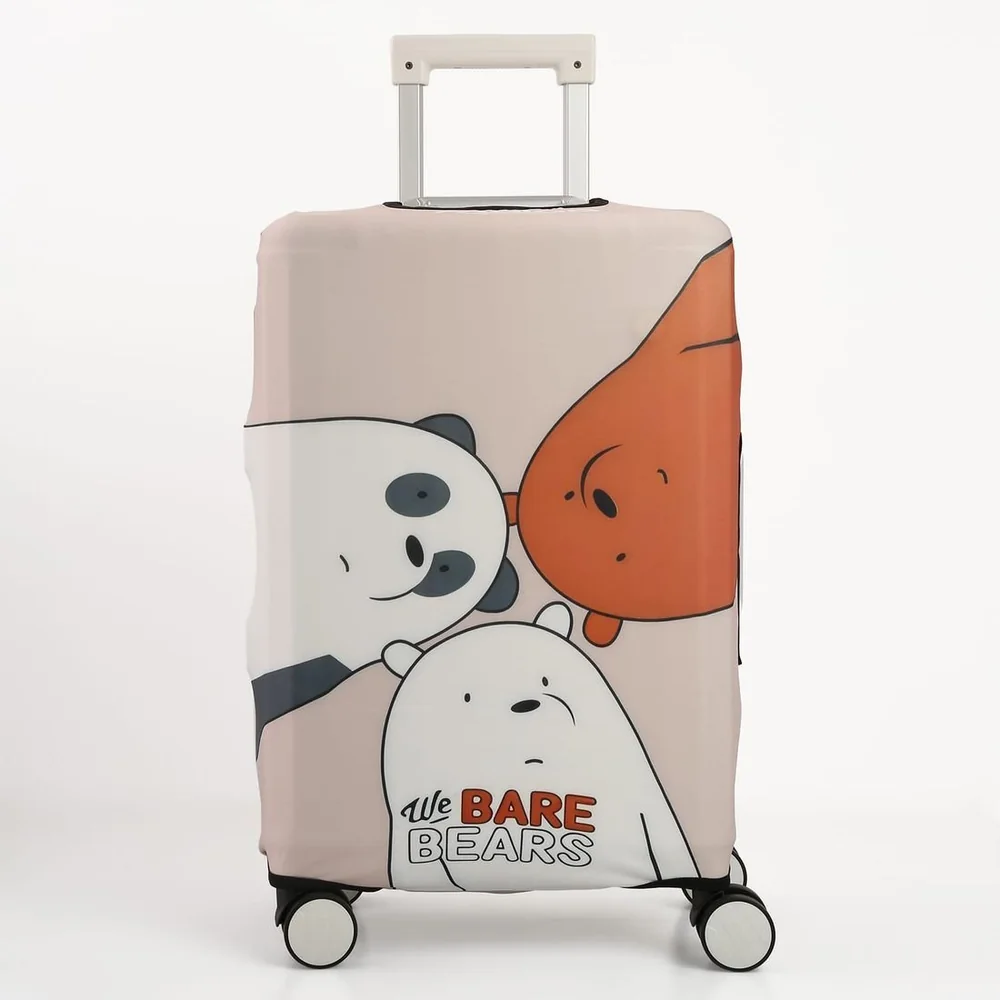 Capa De Mala Maloa Alça Tradicional Bare Bears