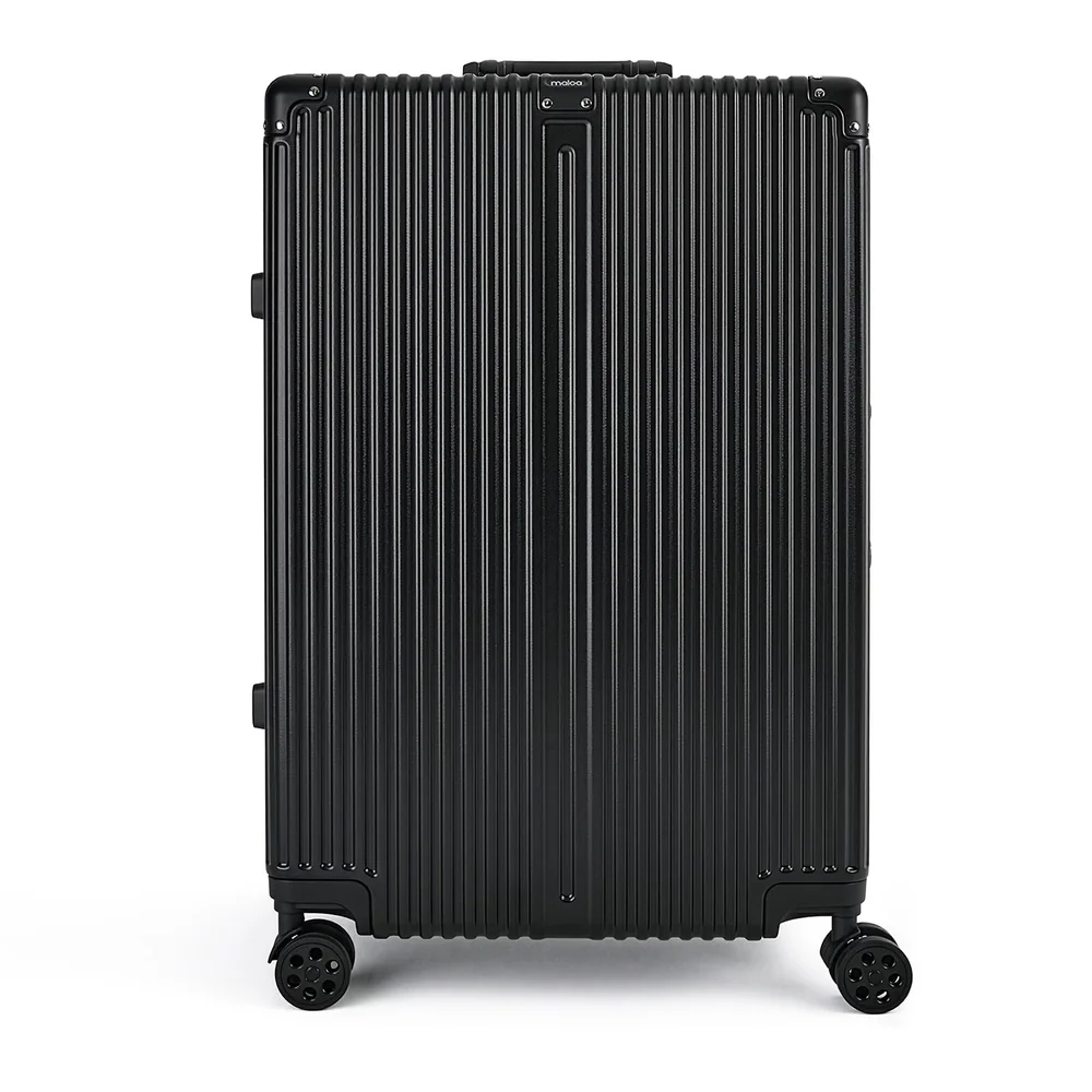 Mala De Viagem Grande 32kg Policarbonato Abs Noruega Maloa Preto