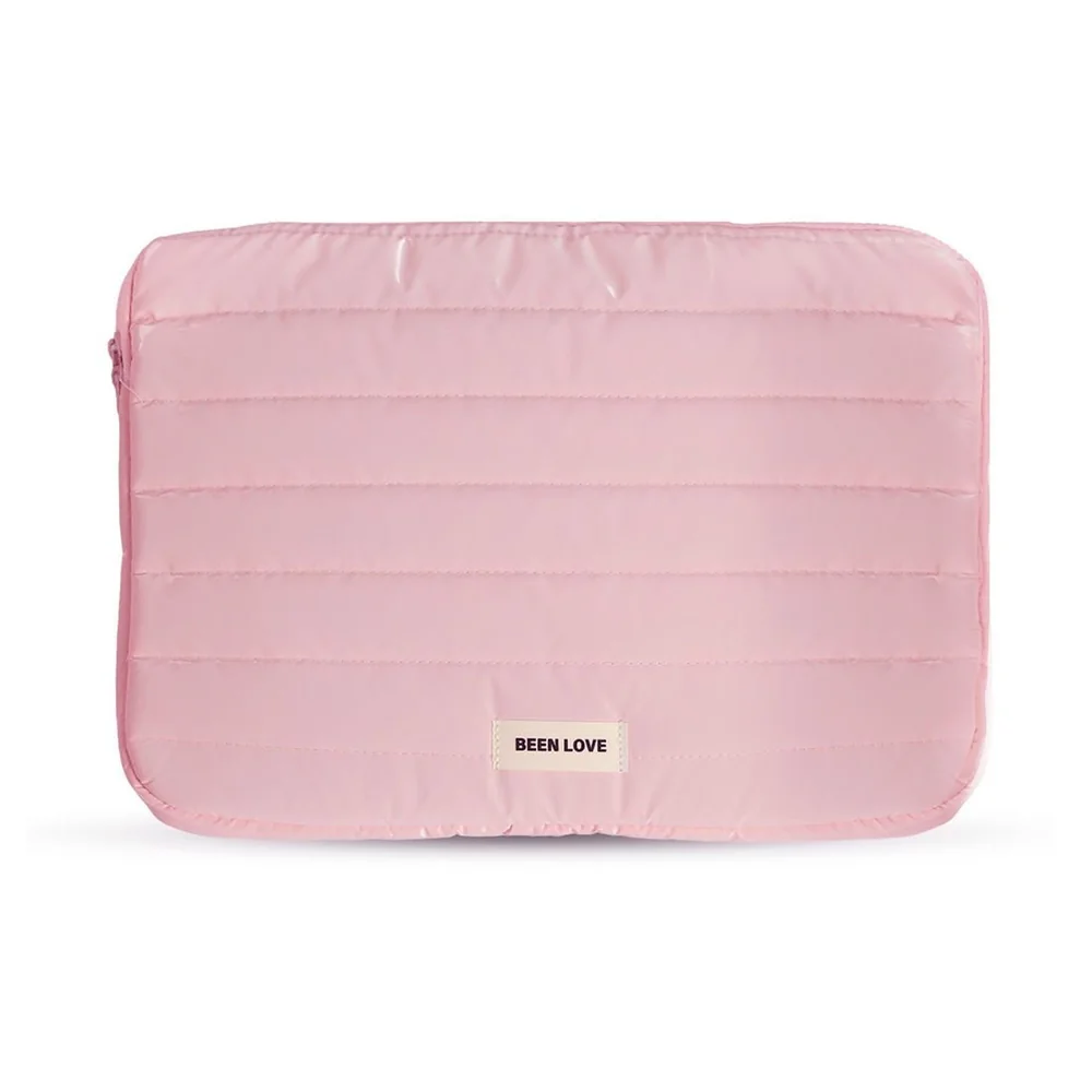 Porta Notebook 14 Polegadas Multifuncional Puffer Maloa Rosa